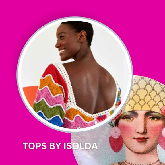 TOPS BY ISOLDA OOAK - Picture 2 of 2